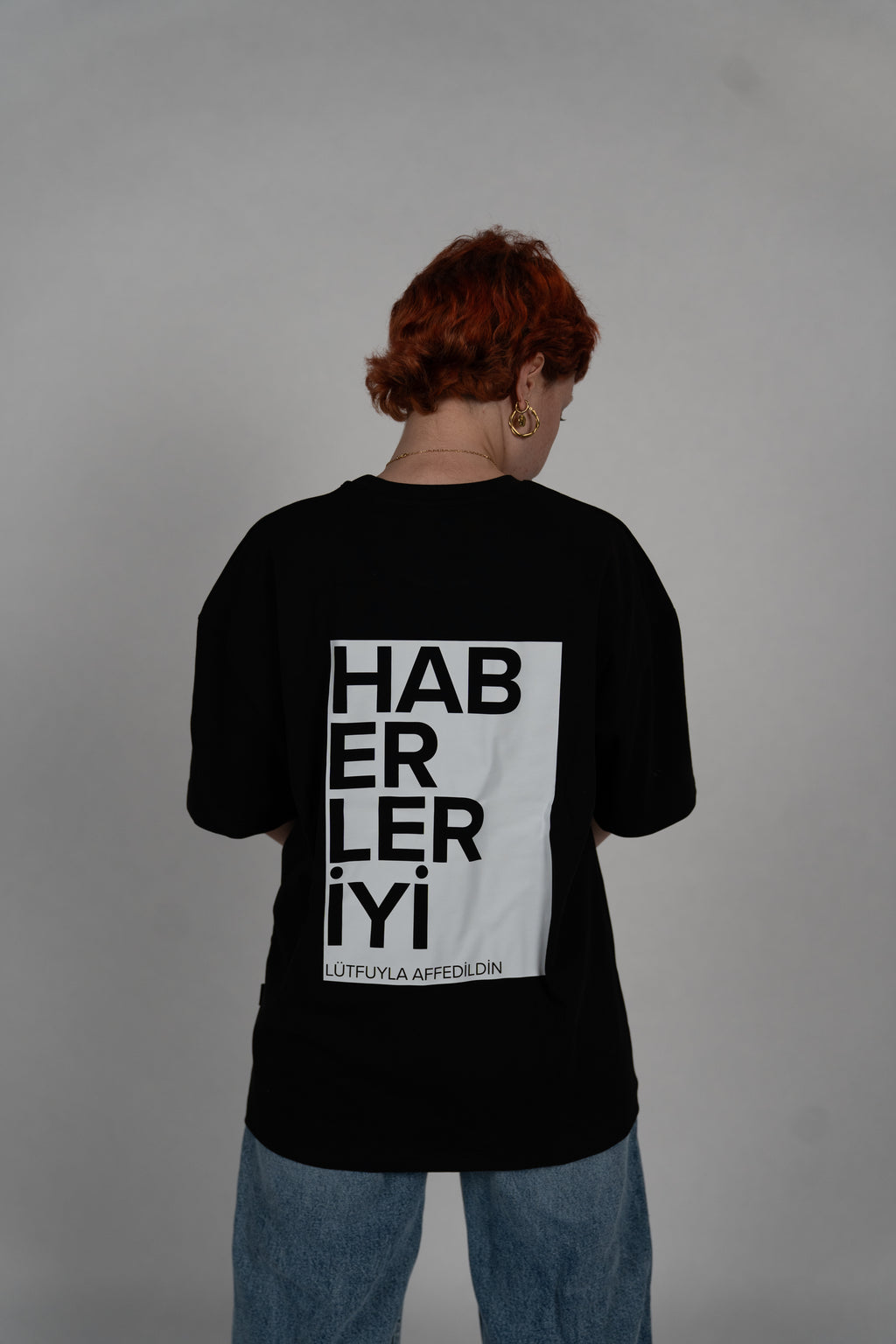 Haberler iyi Tişört