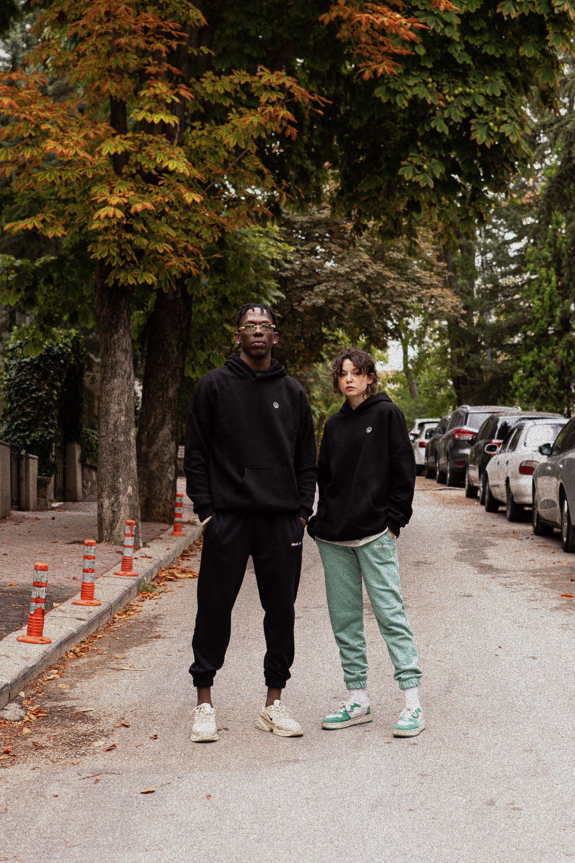 Smiley Kapüşonlu Sweatshirt