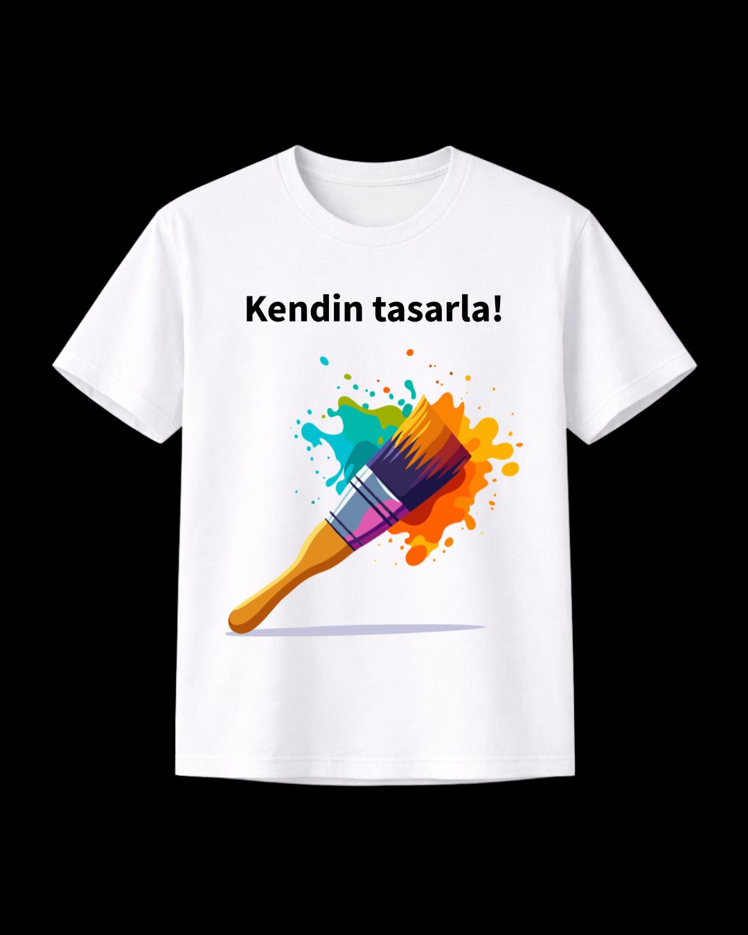 Kendin Tasarla Beyaz Tişört