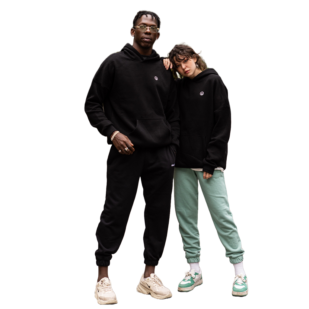 Smiley Kapüşonlu Sweatshirt
