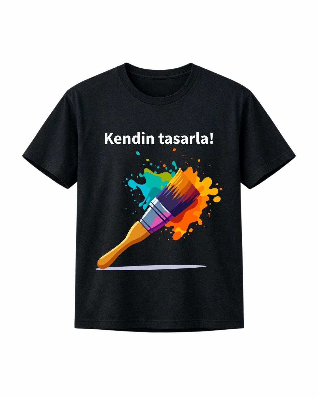 Kendin Tasarla Siyah Tişört